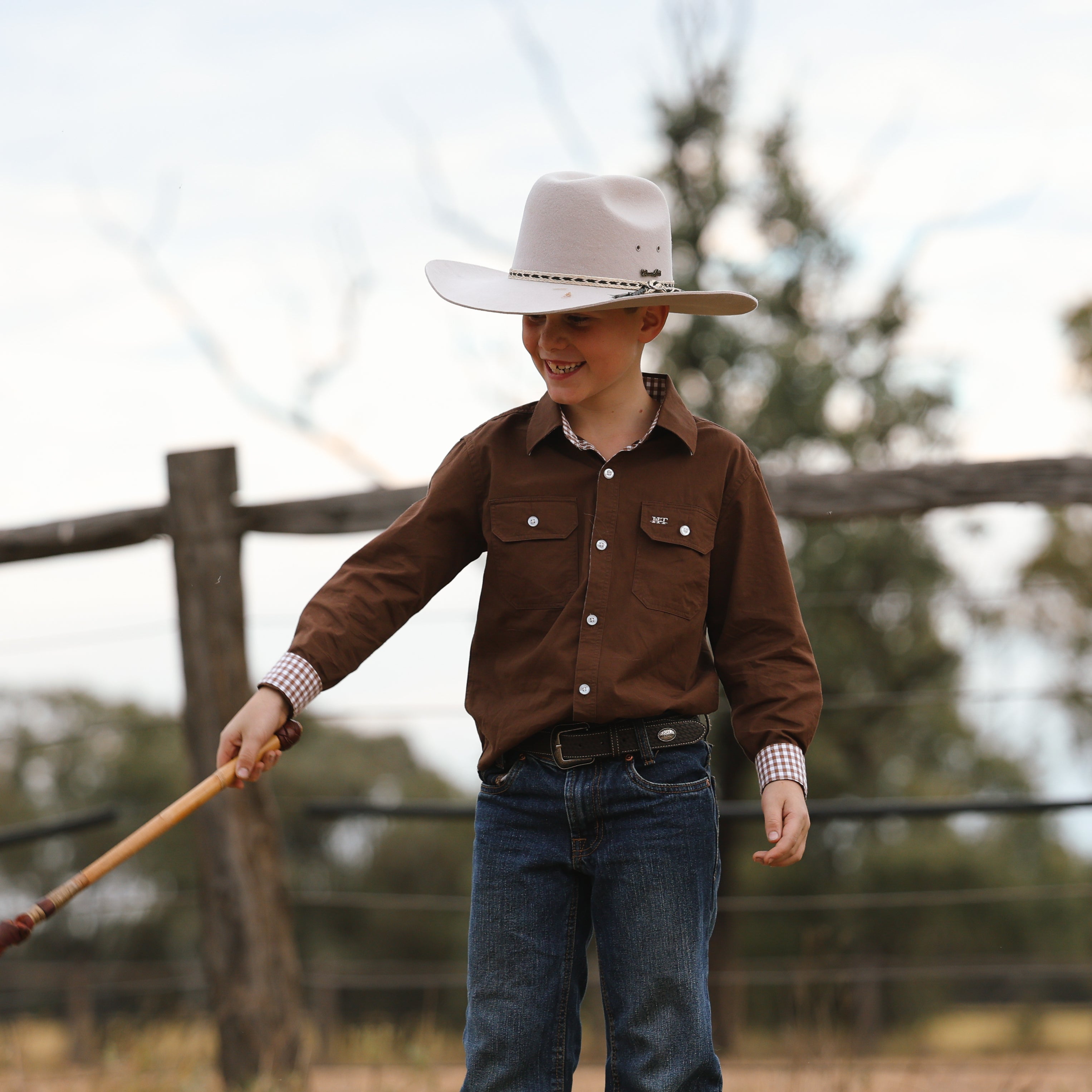 Chocolate Workshirt (Kids)